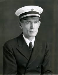 Fred Noonan, circa mid-1930s, in his Pan Am uniform. In March 1935 he was the navigator on the first Pan Am Sikorsky S-42 clipper at San Francisco Bay in California. The following month he navigated the historic round-trip China Clipper flight between San Francisco, California and Honolulu, Hawaii piloted by Ed Musick (who was featured on the cover of Time magazine that year).