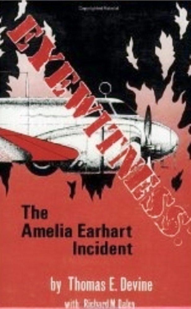 Thomas E. Devine’s “Eyewitness: The Amelia Earhart Incident” (1987) is Devine’s first-person account of his eyewitness experiences on Saipan, where he saw Amelia Earhart’s Electra 10, NR 16020 on three occasions, the final time the plane was in flames. Devine’s book is among the most important ever penned in revealing the truth about the disappearance of Amelia Earhart.