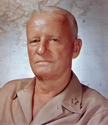 Adm. Chester W. Nimitz, Commander in Chief, Pacific Fleet, circa 1942, the last of the Navy’s 5-star admirals. In late March 1965, a week before his meeting with General Wallace M. Greene Jr. at Marine Corps Headquarters in Arlington, Virginia, Nimitz called Goerner in San Francisco. "Now that you're going to Washington, Fred, I want to tell you Earhart and her navigator did go down in the Marshalls and were picked up by the Japanese," Goerner claimed Nimitz told him. The admiral's revelation appeared to be a monumental breakthrough for the determined newsman, and is known even to many casual observers of the Earhart matter. "After five years of effort, the former commander of U.S. Naval Forces in the Pacific was telling me it had not been wasted," Goerner wrote.