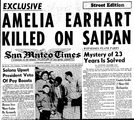 This headline from the San Mateo TImes of July 1, 1960, is as true today as it was then. For all intents and purposes 