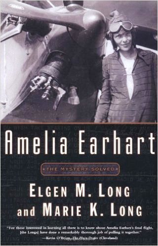 Is it merely a Freudian slip that "The Mystery Solved" is so hard to read on Elgen Long's terribly misnamed 1991 tome, "Amelia Earhart: The Mystery Solved"?